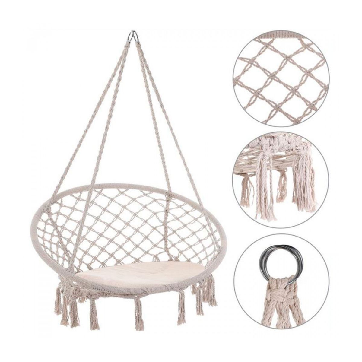 MOVI - SILLA HAMACA PARA INTERIOR O EXTERIOR