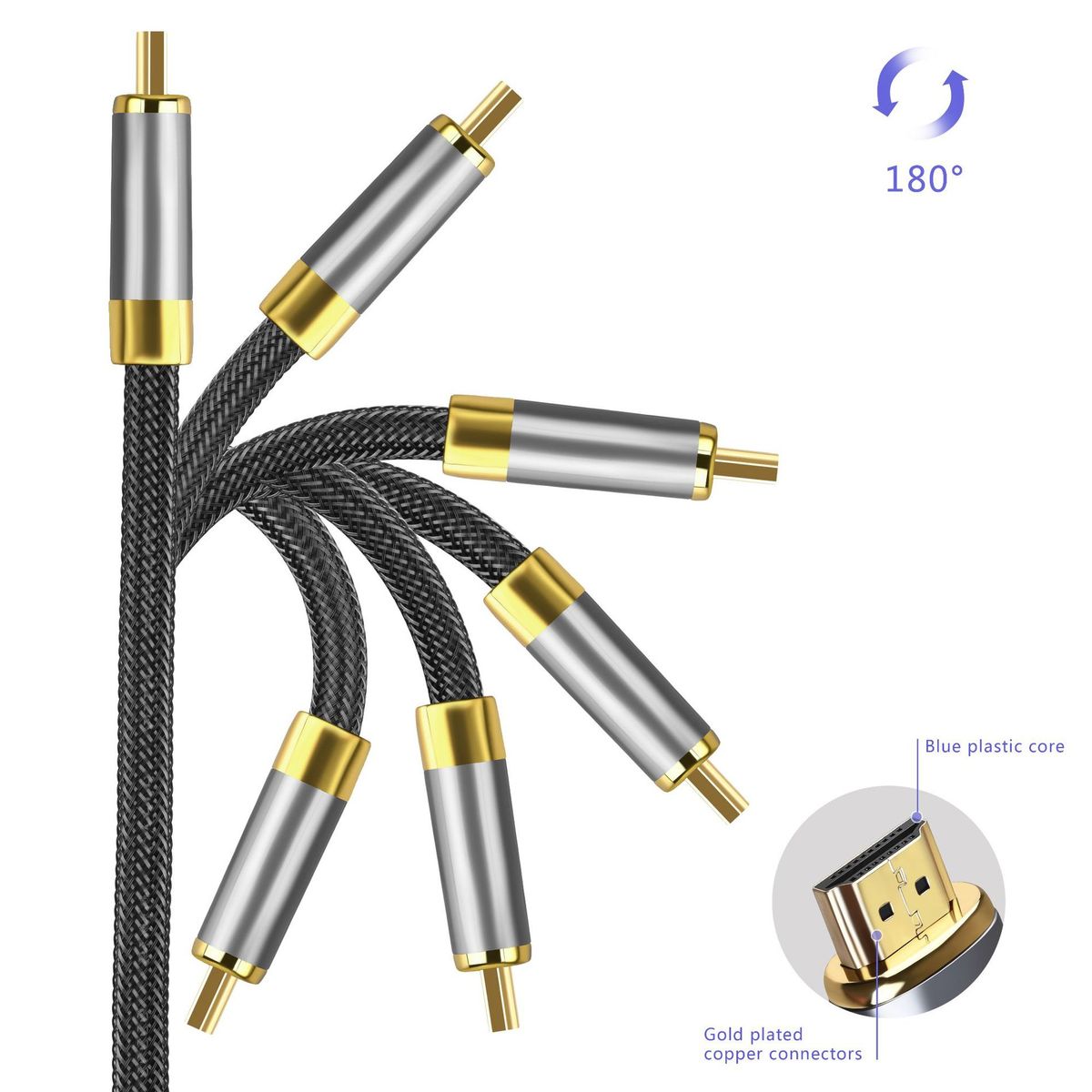 GENERAL - Hdmi 8k Cable De Conexión Ps4 Cable De Datos