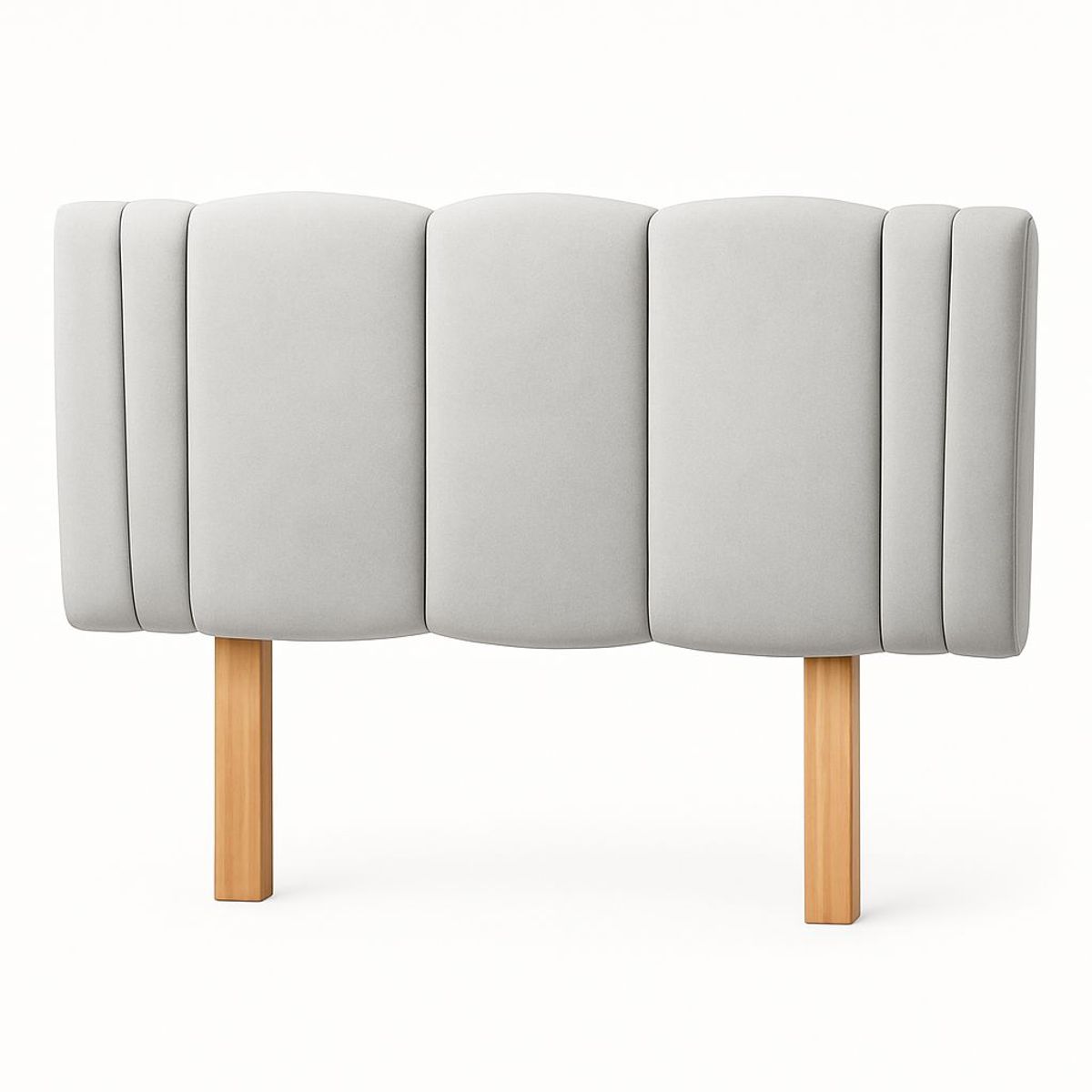 GENERICO - Respaldo 2 Plazas Ejecutivo Gris Claro Perla