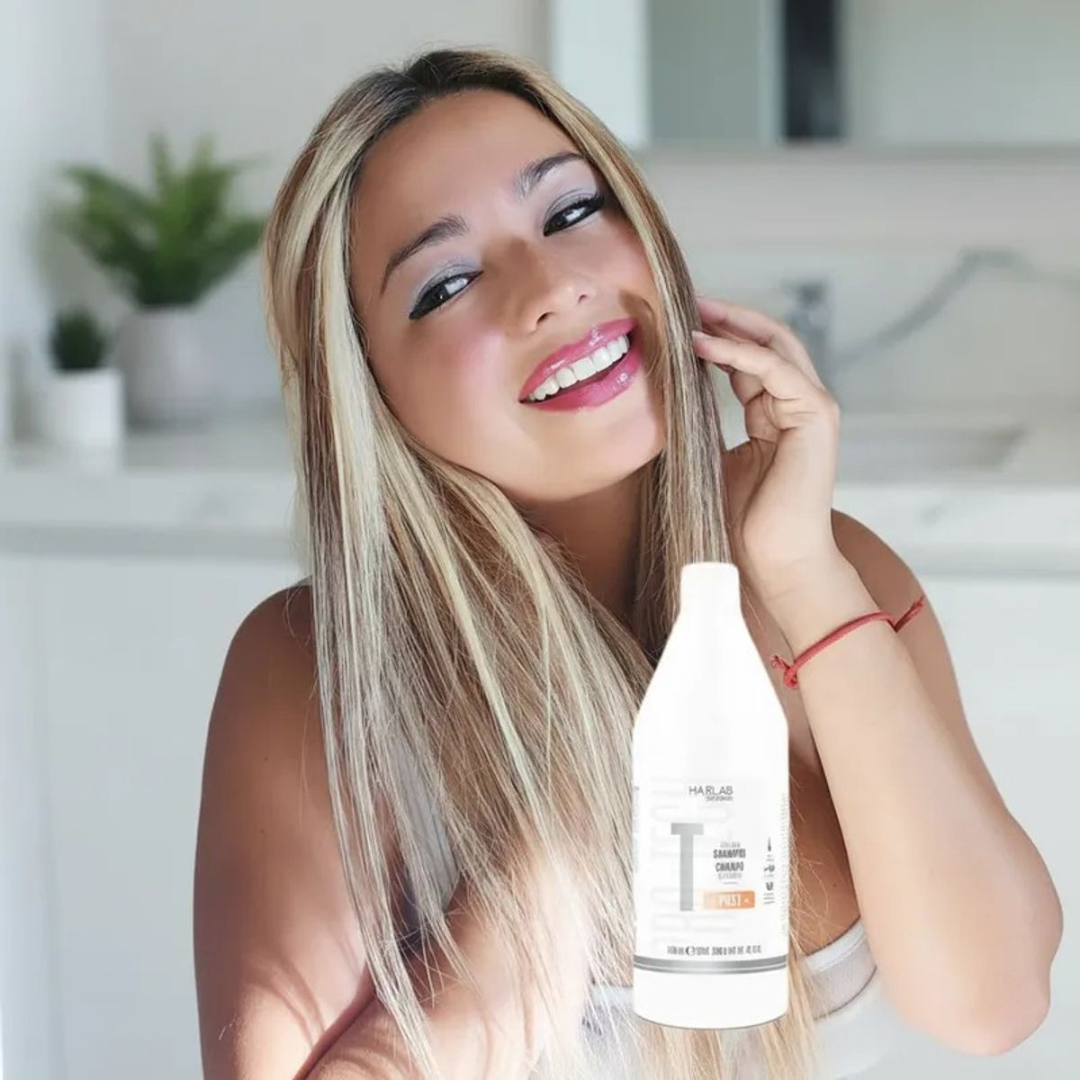 SALERM - Salerm Hairlab Shampoo Sellador Post Tratamientos 1200ml