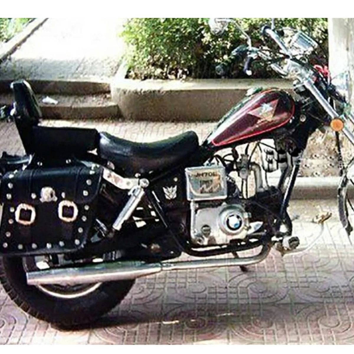 GENERICO - Alforja o bolsa tipo chopper para motos