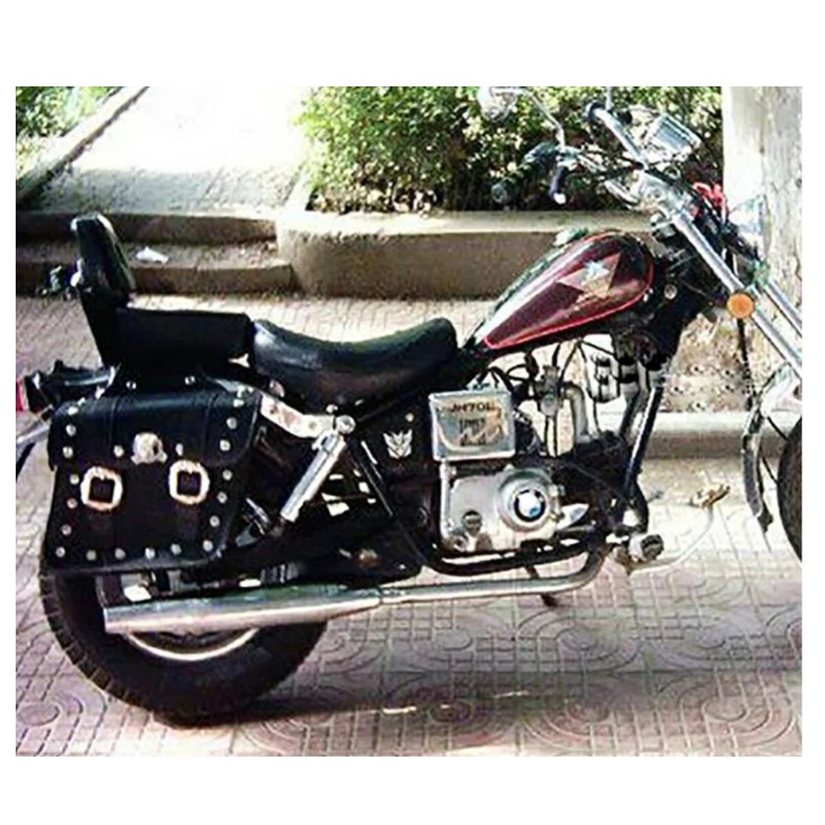 GENERICO - Alforja o bolsa tipo chopper para motos