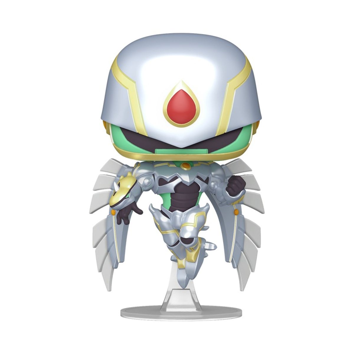 FUNKO - Funko Pop YuGiOh – Shining Flare Wingman Metálico 1874 + Protector