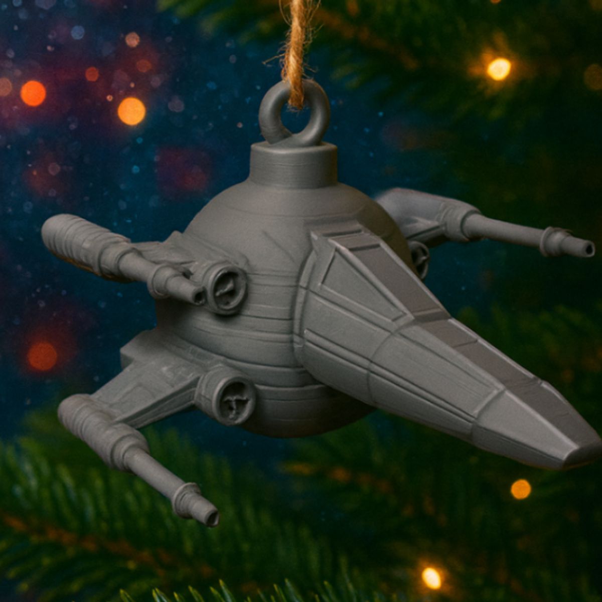 GENERICO - Adorno para Árbol de Navidad- X-Wing