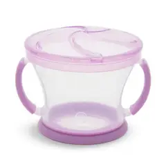 MUNCHKIN - Vaso Contenedor Bebé Antiderrames 12m+ Color Morado