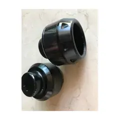 GENERICO - Topes de caída para motos negros