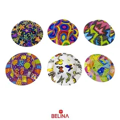 GENERICO - Sombrero multicolor diseño aleatorio 23x26cm