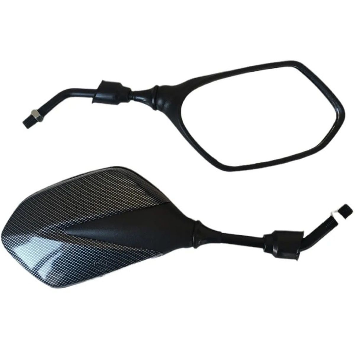 GENERICO - Espejo retrovisor para motos scooters 2 unidades