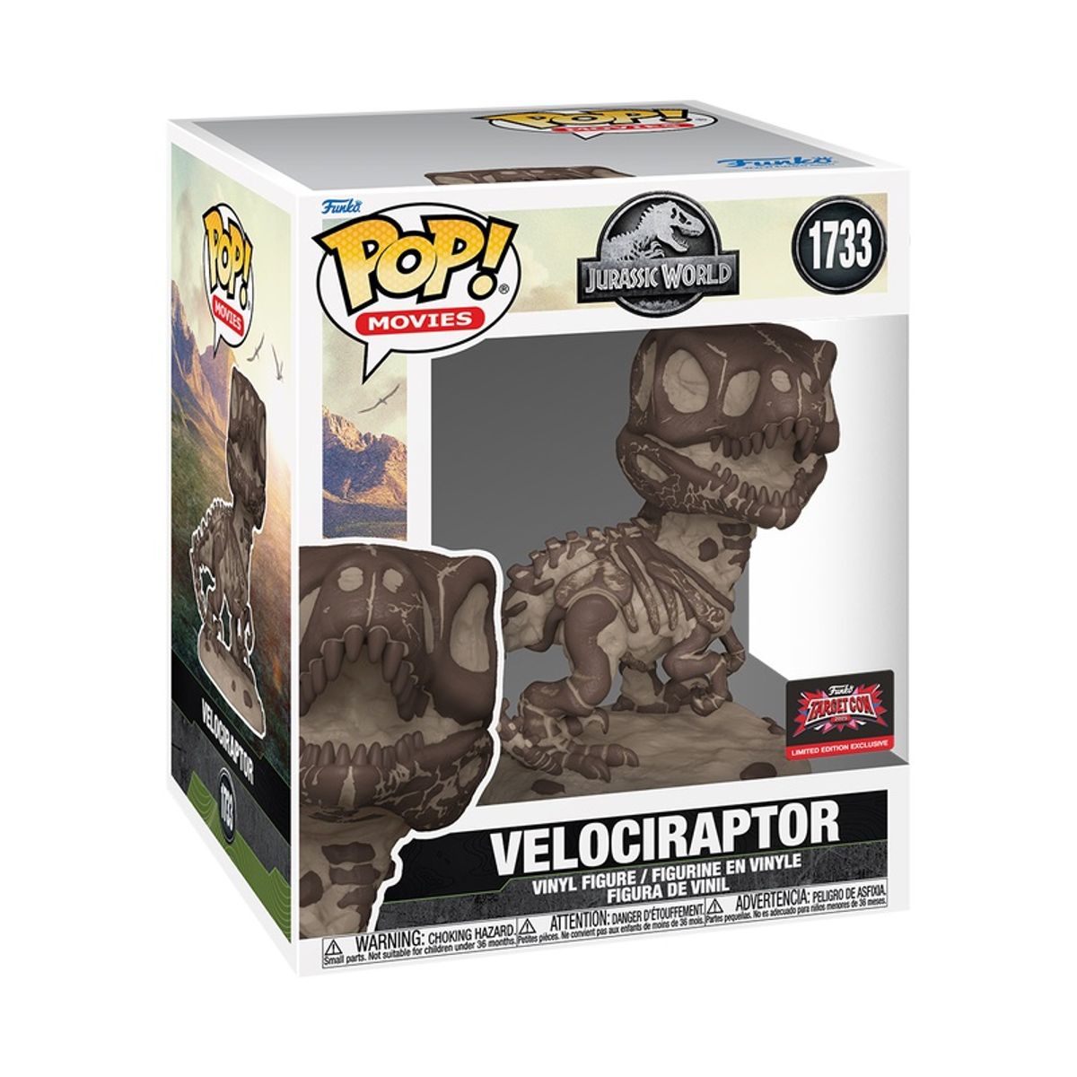 FUNKO - Funko Pop Jurassic World – Fósil De Velociraptor 1733