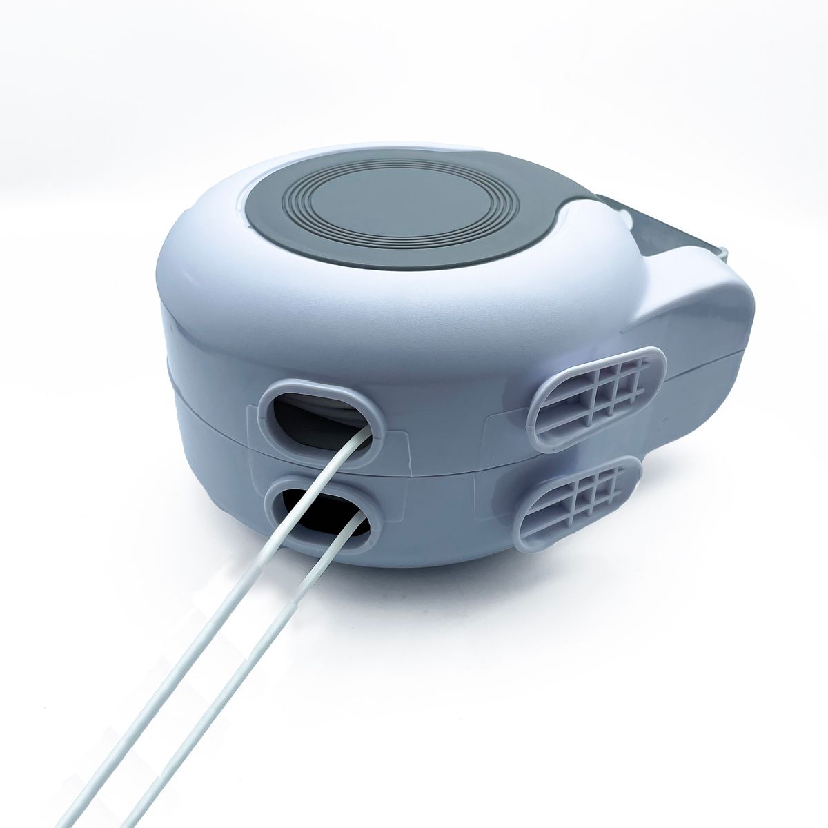 GENERAL - Tendedero Retractil Colgador Ropa De Pared Doble Linea26m Gris