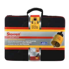 STARRET - Juego de Sierras Copa Industrial Starrett 11 Piezas - Metal y Acero Incoxidable