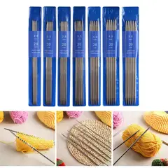 GENERICO - Set De 35 Palillos Doble Punta Para Calcetin 2.0 A 5.0mm