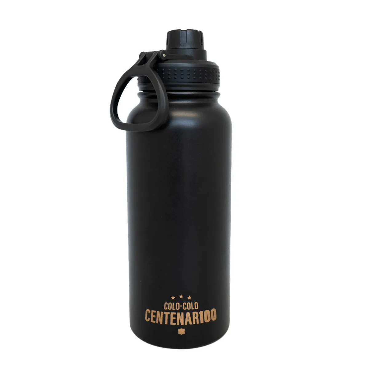 TITANIO - BOTELLA COLO COLO CENTENARIO METALICA 1 LITRO