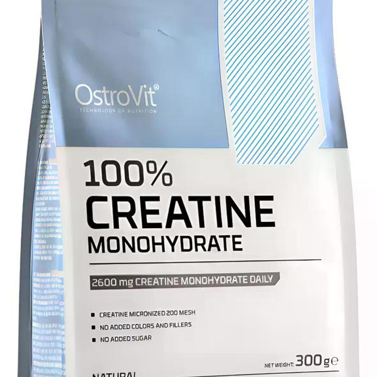 OSTROVIT - Creatina Monohidratada 300g sin sabor - Ostrovit