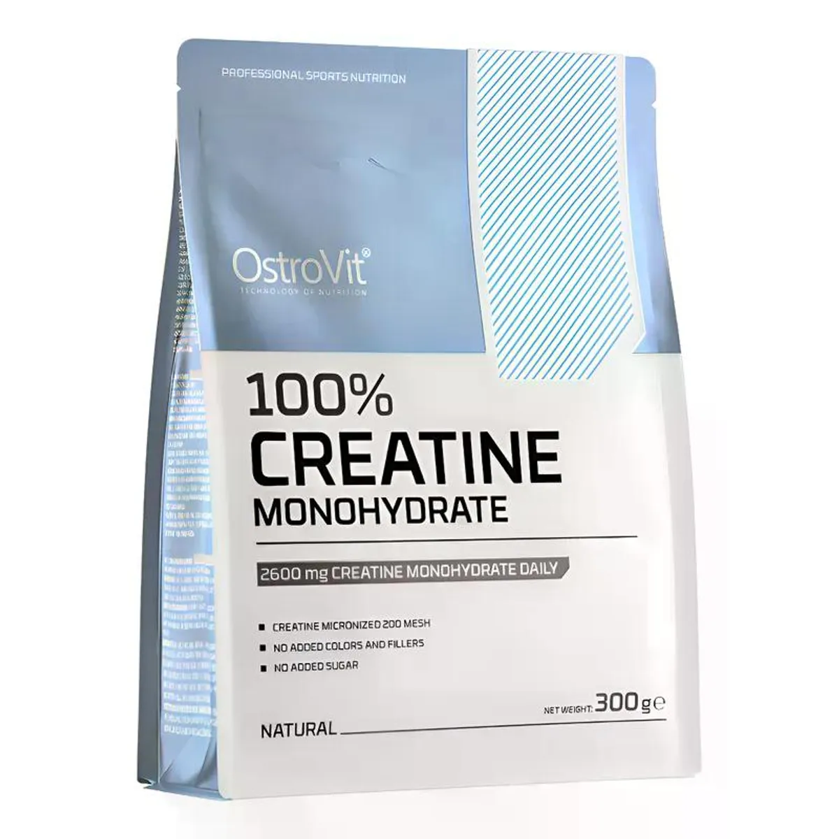 OSTROVIT - Creatina Monohidratada 300g sin sabor - Ostrovit