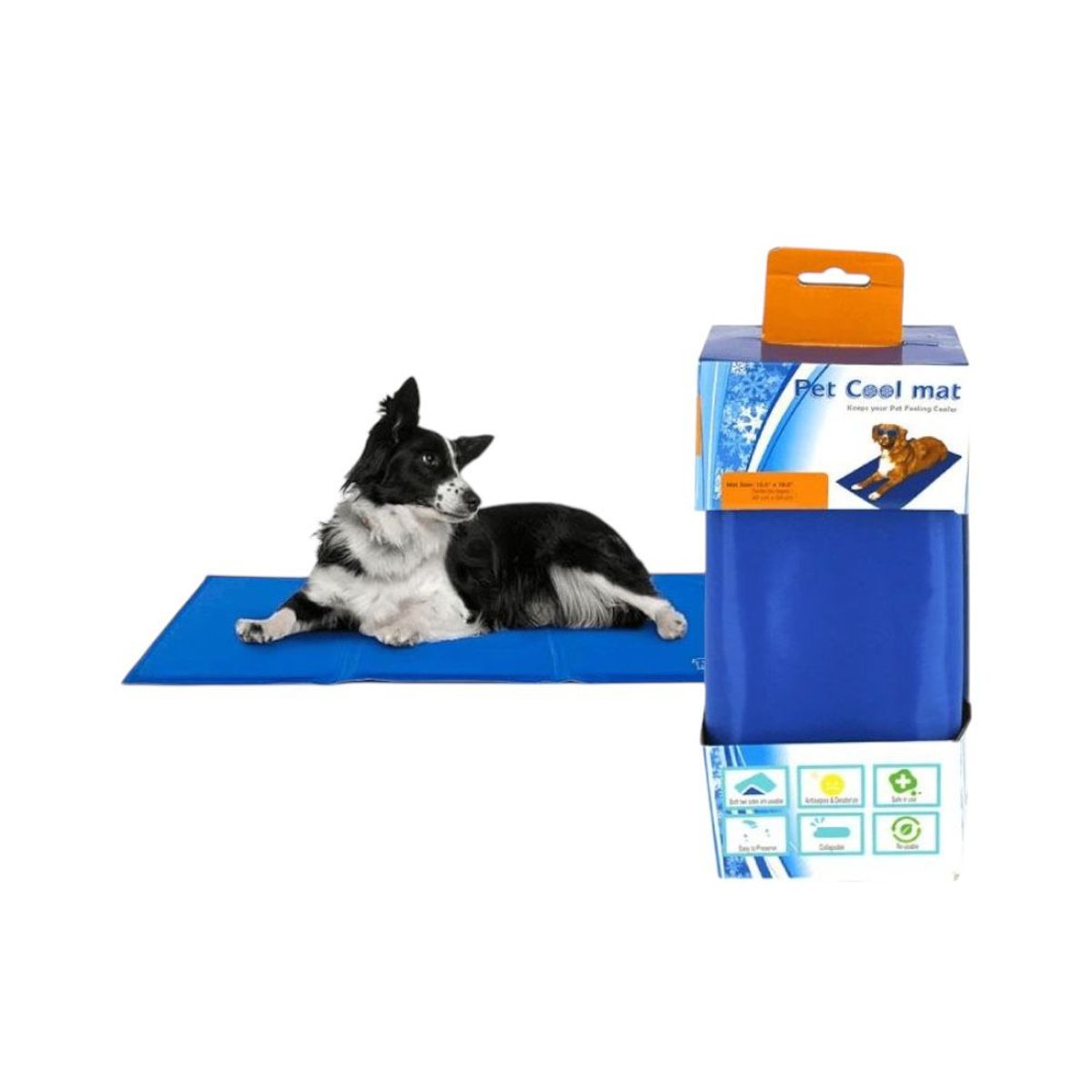 GENERICO - Manta Refrescante De Gel Frio Para Mascotas Talla Xl 93x78cm