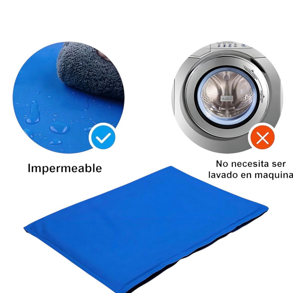 GENERICO - Manta Refrescante De Gel Frio Para Mascotas Talla Xl 93x78cm