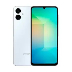 SAMSUNG - Galaxy A06 128GB 4GB RAM Light Blue Pantalla 65″ HD+ Cámara 50MP Batería 5000mAh Liberado