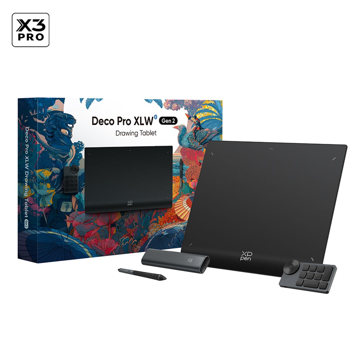 XP-PEN - XPPen Deco Pro (Gen 2) XLW Tableta Gráfica, 16384 Niveles de Presión