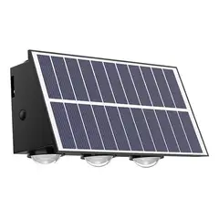 NO LOGO - Lámpara Solar Bifocal Decorativa Leds