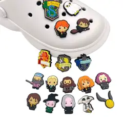 GENERICO - Pack 17 Charms Harry Potter Compatibles Con Crocs Pin