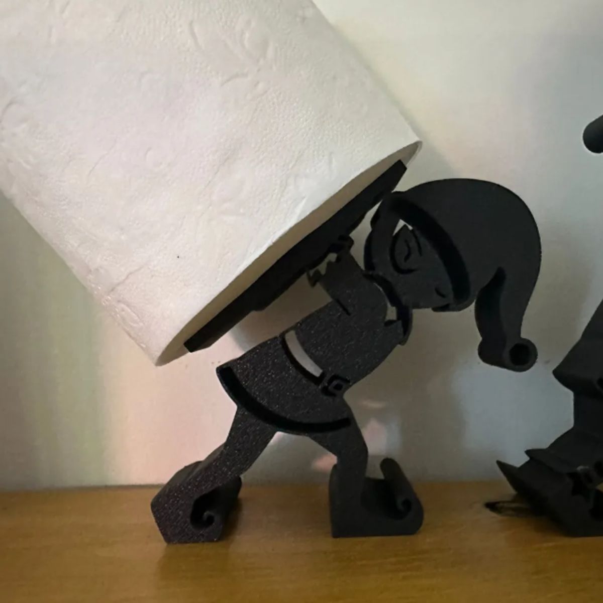 GENERICO - Organización baño - Porta rollos Elfos Navidad (pack 2 un)