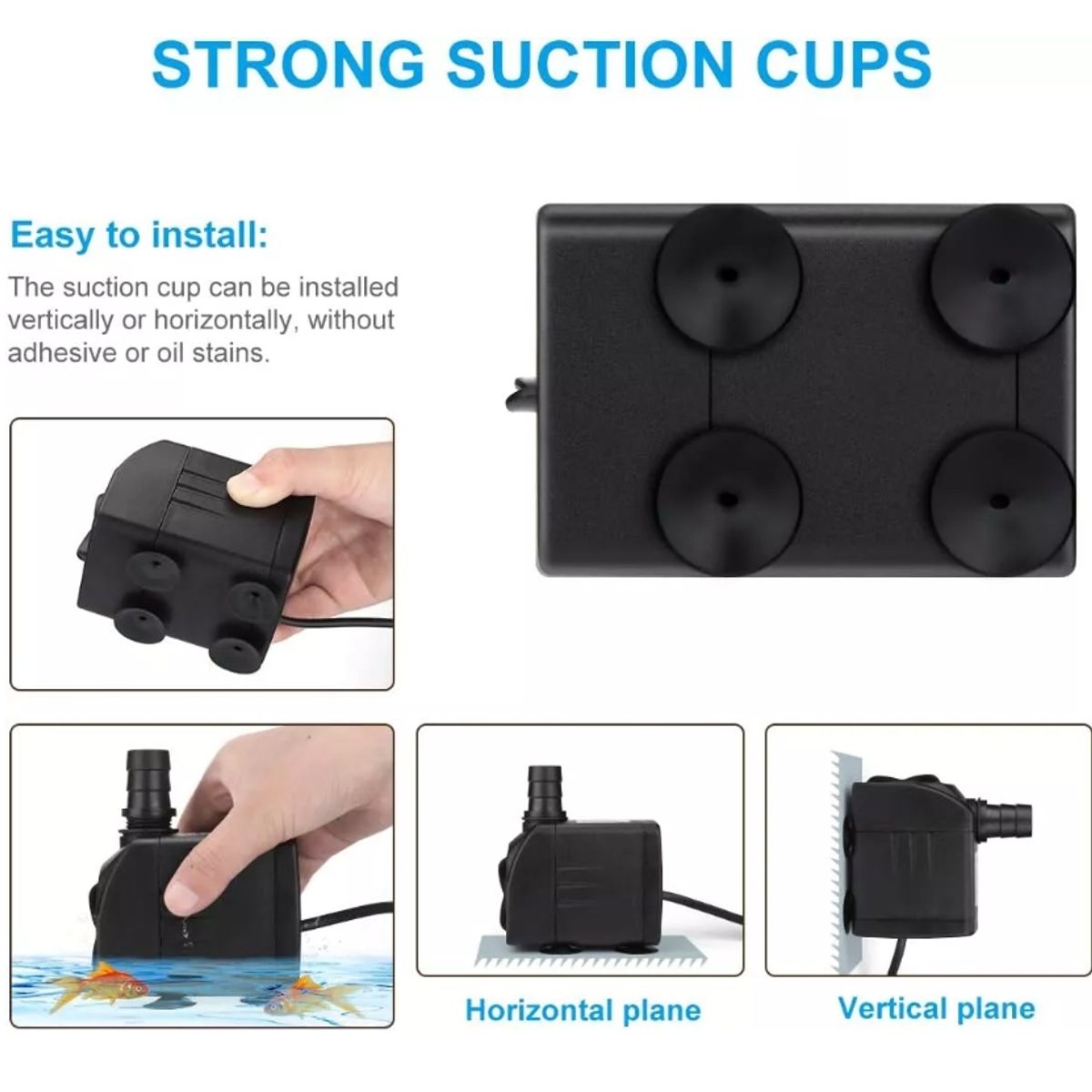 ATURE - Bomba De Agua Para Fuente De Accesor Para Peceras Y Acuarios