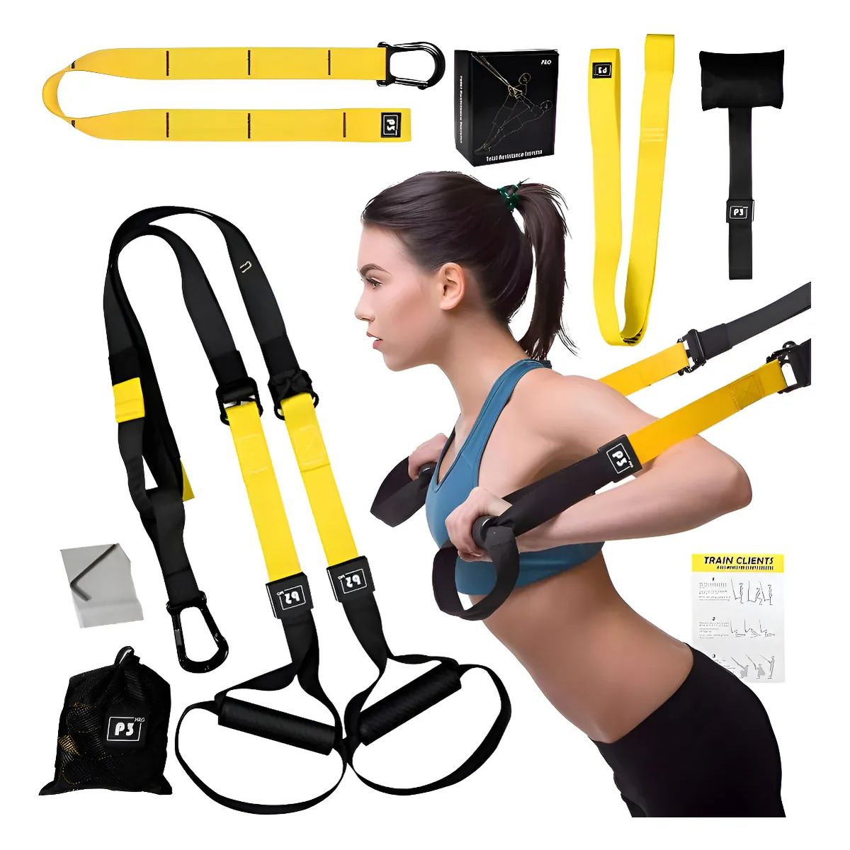 KUANGYE - Sistema De Suspensión Entrenamiento Bandas De Ejercicio De Tipos Trx