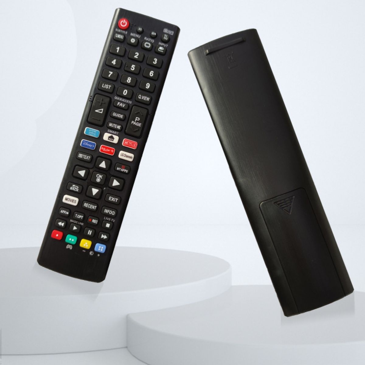 GENERICO - Control Remoto Universal Infrarrojo Para TV LG  Color Negro