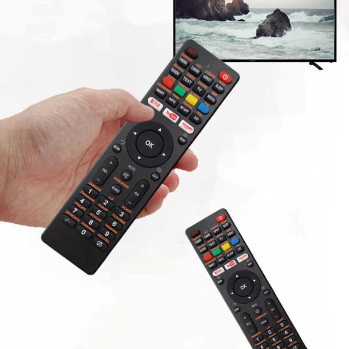 GENERICO - Control Remoto Universal para TV Modelo RM-L1130+X Plus