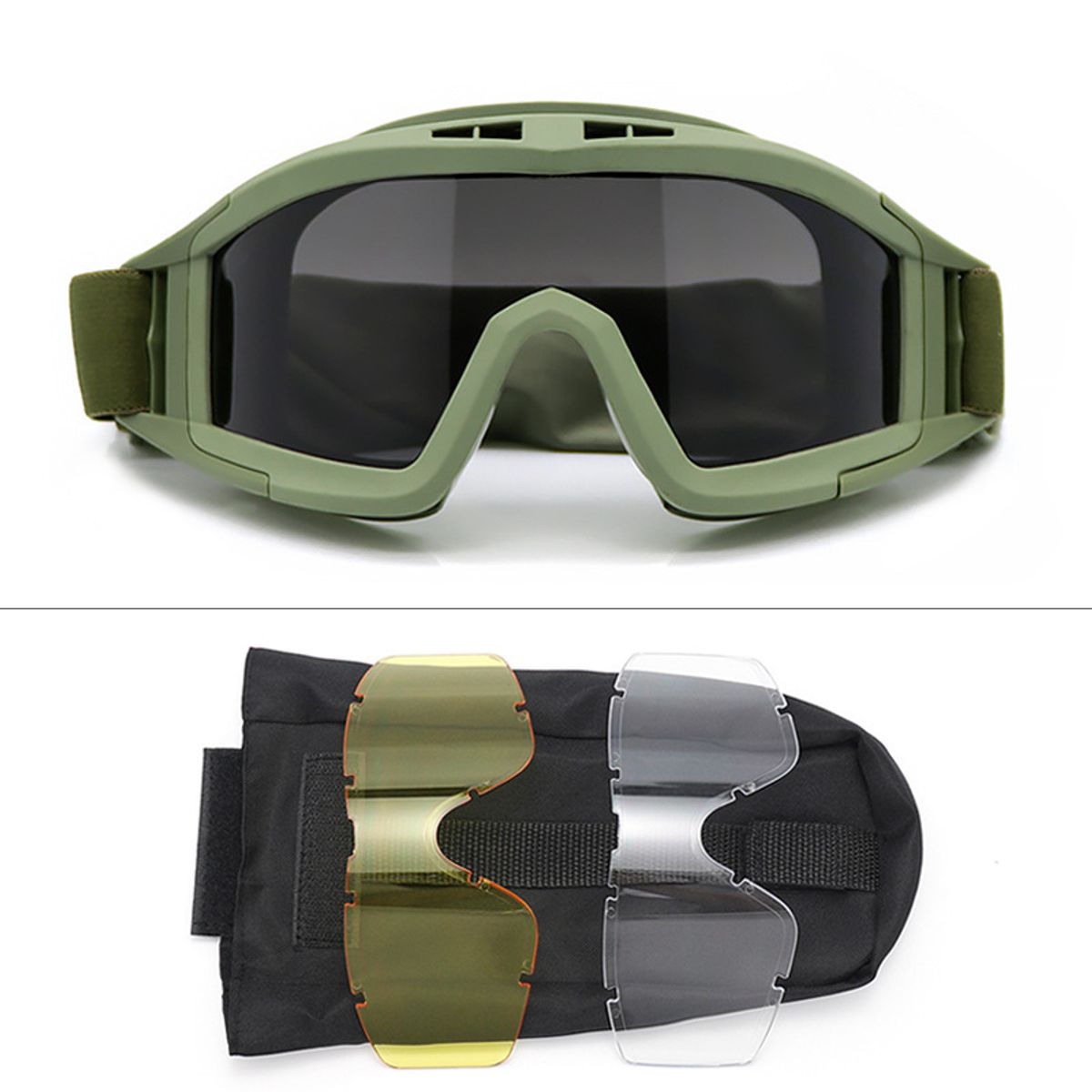 GENERAL - Gafas De Tiro Cascos Al Aire Libre Goggles Set