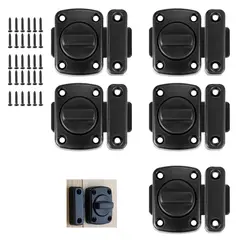 KINDA NICE - 5 Unids Cerraduras De Puerta Gabinete Para Baño Inodoro