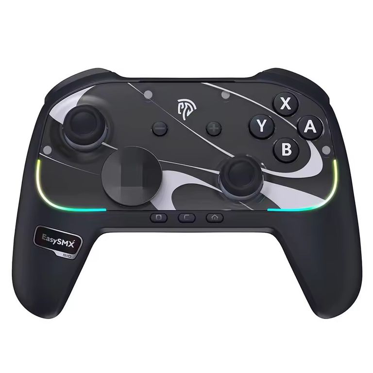CORRERREY Gamepad inalámbrico TMR Joystick controlador RGB Compatible con Switch 2 PC TV Steam NFC Pokemon