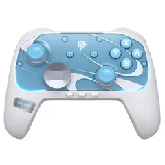 CORRERREY - Gamepad inalámbrico TMR Joystick controlador RGB Compatible con Switch 2 PC TV Steam NFC Pokemon