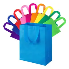 GENERICO - 5 Bolsas Reutilizables Bolsas Personalizadas De Regalo