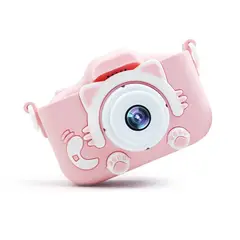 GENERICO - Cámara Digital para Niños - Mini Cámara con Funda y 64 GB Incluido