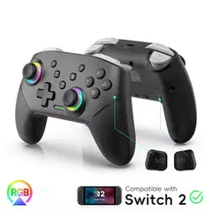 CORRERREY - Controlador de juego inalámbrico Pro para Switch2 Switch Lite OLED 2 controladores Switch Pro