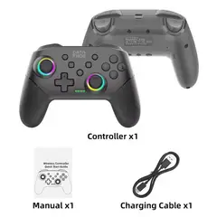 CORRERREY - Controlador de juego inalámbrico Pro para Switch2 Switch Lite OLED 2 controladores Switch Pro