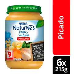 NATURNES - Picado Nestlé® Naturnes® Pollo Y Verduras 215g Pack X6