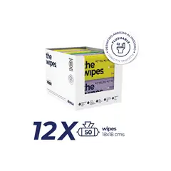 GENERICO - Toallas Húmedas The Wipes® 12 paquetes 50 unidades