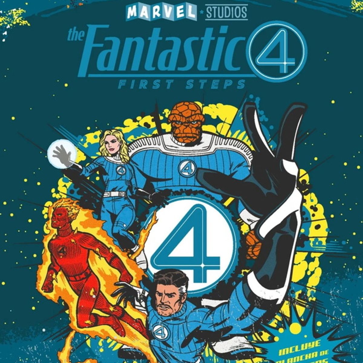 ANTARTICA LIBROS - Calma Color Los 4 Fantasticos Primeros Pasos