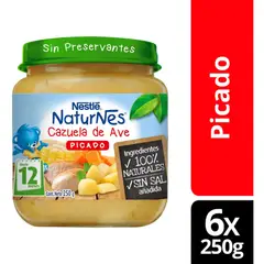 NATURNES - Picado Nestlé® Naturnes® Cazuela De Ave 250g Pack X6