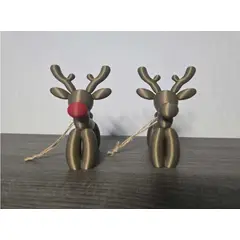 GENERICO - Adorno de Rudolph - Pack 2