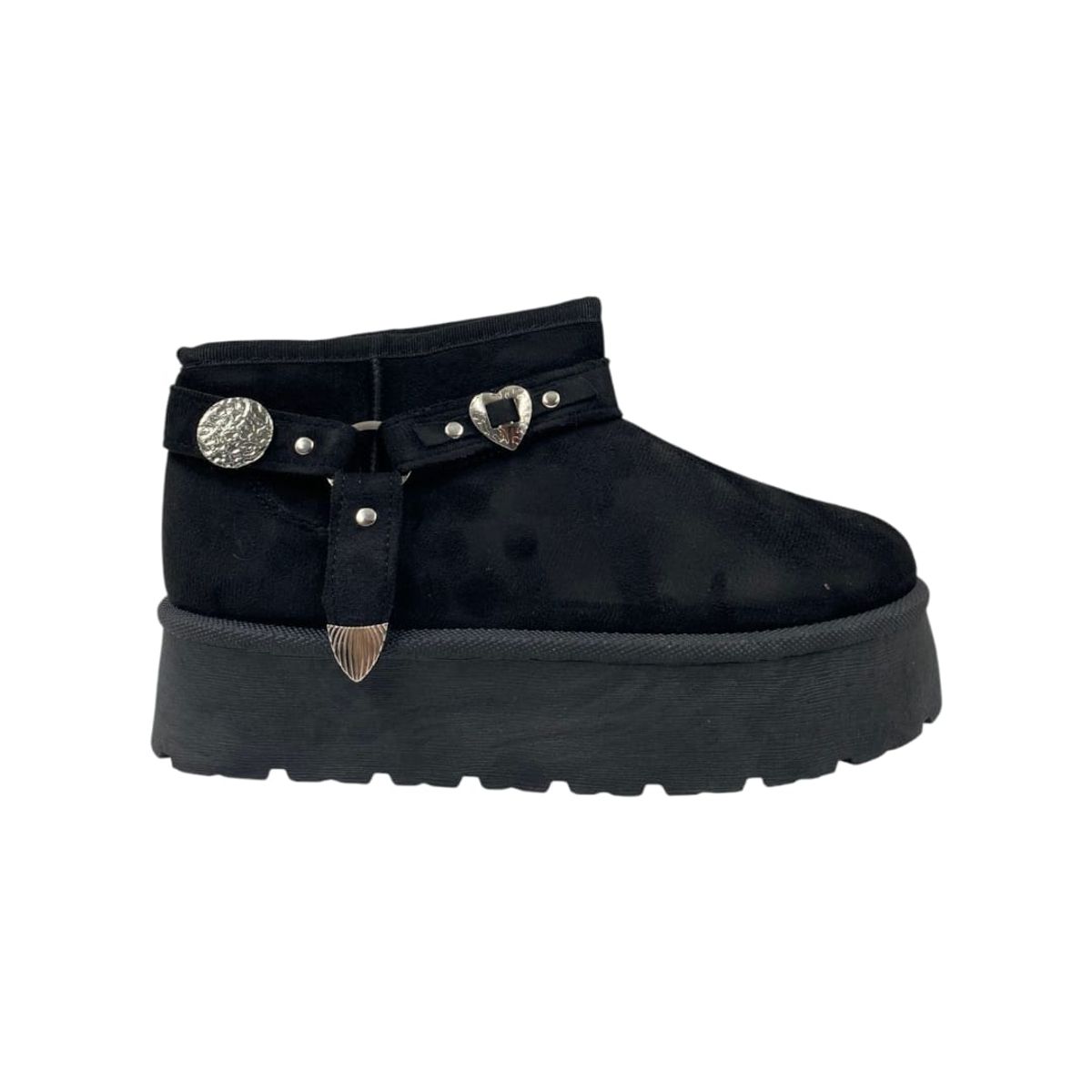 HERIEL - Bota Pantubota Negra Mujer