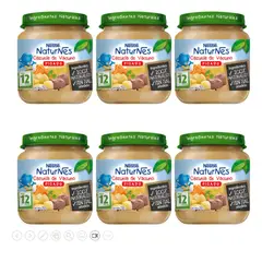 NATURNES - Picado Nestlé® Naturnes® Cazuela De Vacuno 250g Pack X6
