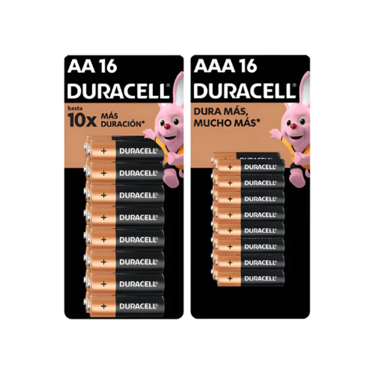 DURACELL - Pack Pila Duracell AA + AAA 16 AA pilas  16 AAA pilas
