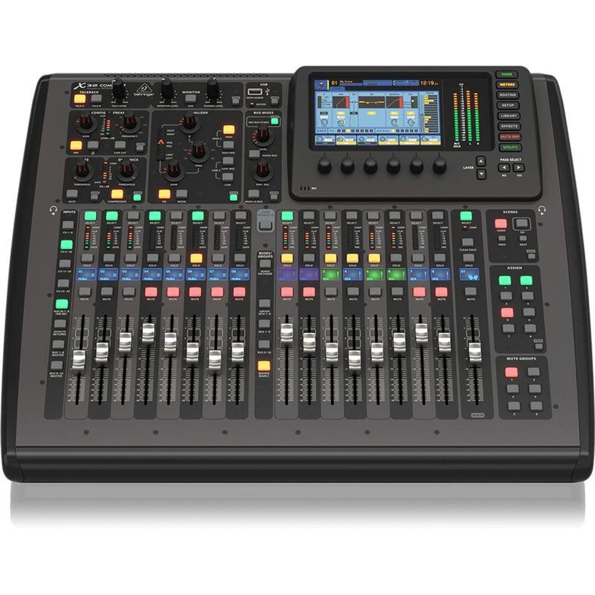 BEHRINGER - Consola Digital Behringer X32 Compact - Faders Motorizados