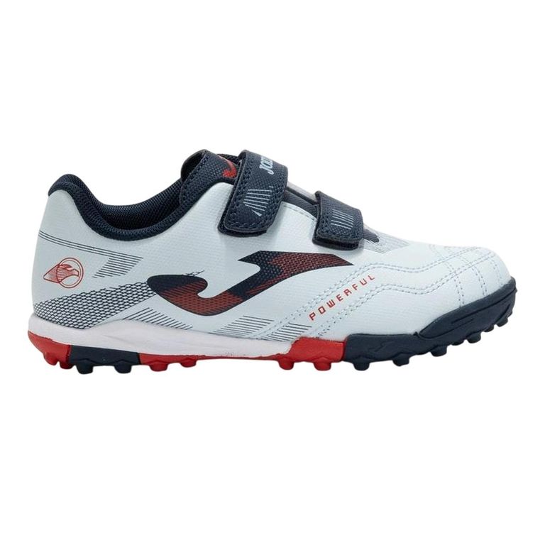 Zapatillas Fútbol Niños Powerful 25 TF Blanca
