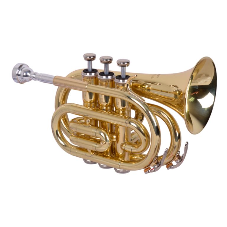 TROMPETA POCKET TRO-202 DORADA