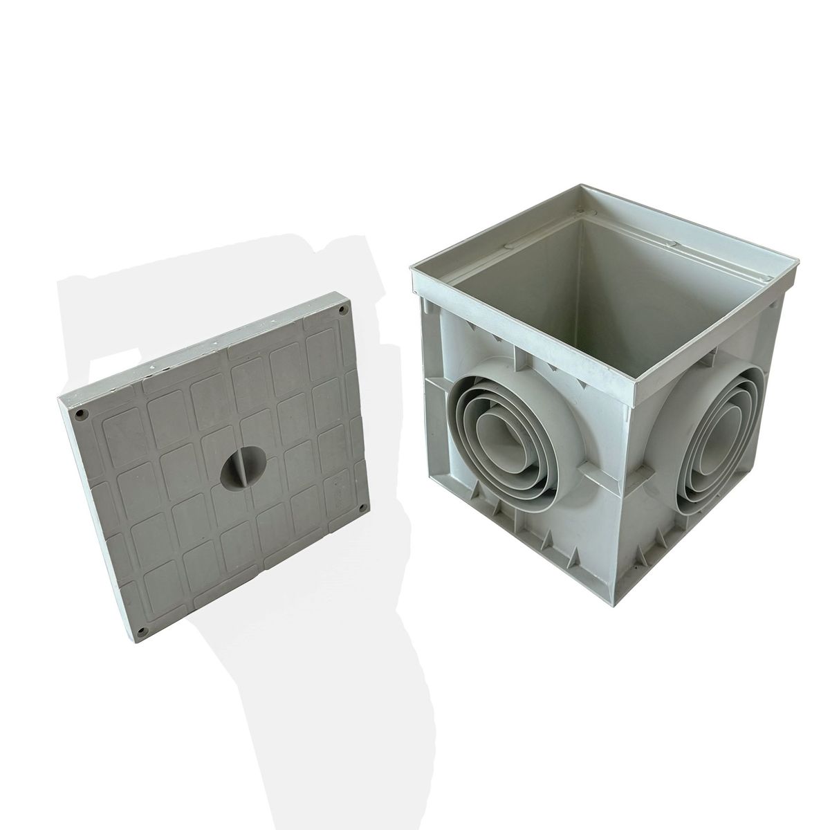 GEWISS - Cámara De Paso  Registro 200x200 Con Tapa - Gewiss